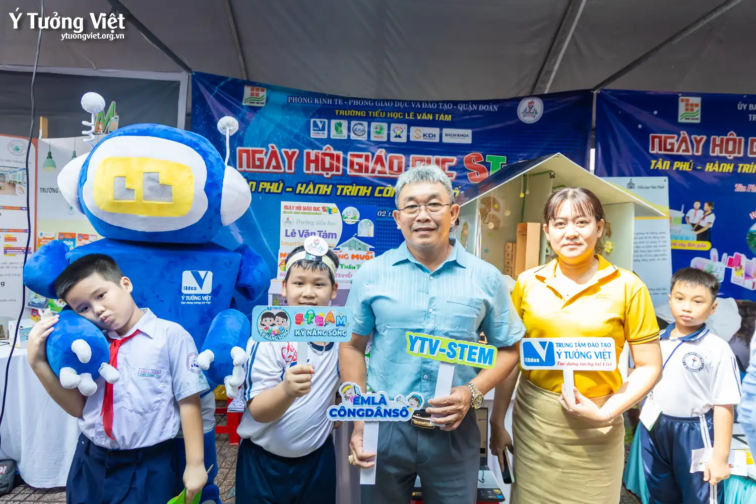Ngày hội STEM Quận Tân Phú năm 2024: Hành trình công dân số – Hành trình của tương lai