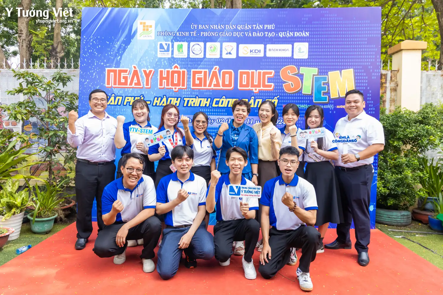Ngày hội STEM Quận Tân Phú năm 2024: Hành trình công dân số – Hành trình của tương lai