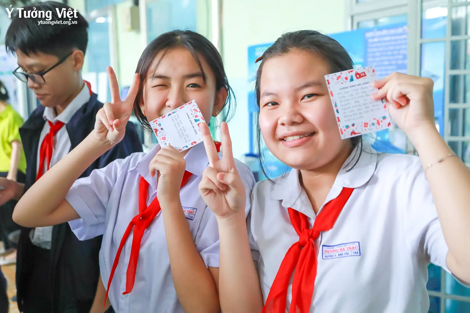 Dự án phát triển Tâm lý học đường 2024 – 2025 | Giáng sinh yêu thương ở Phòng Tâm lý học đường Trường THCS Dương Bá Trạc