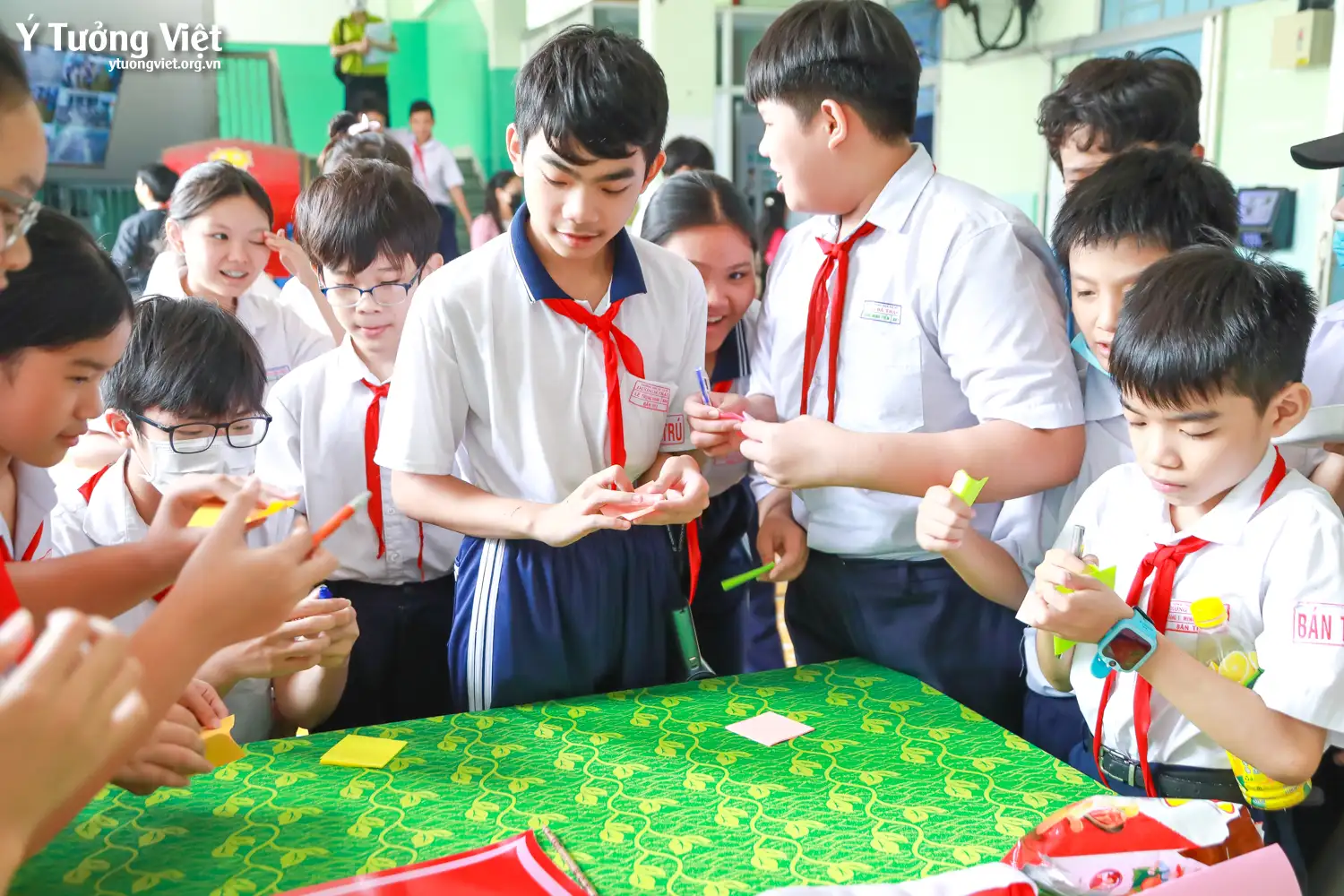 Dự án phát triển Tâm lý học đường 2024 – 2025 | Giáng sinh yêu thương ở Phòng Tâm lý học đường Trường THCS Dương Bá Trạc