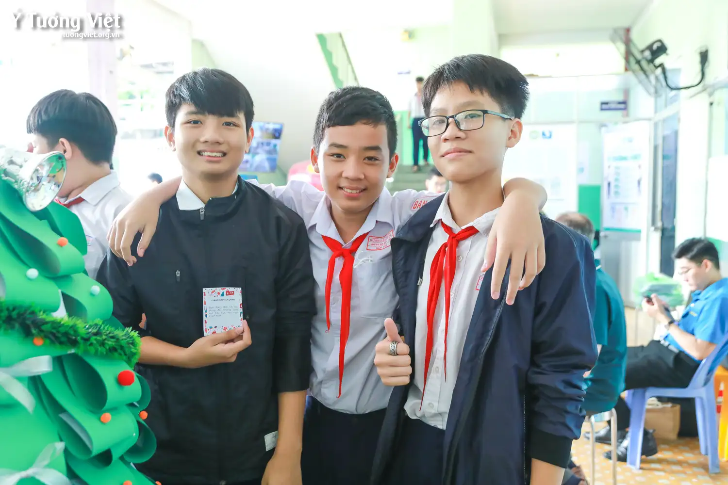 Dự án phát triển Tâm lý học đường 2024 – 2025 | Giáng sinh yêu thương ở Phòng Tâm lý học đường Trường THCS Dương Bá Trạc