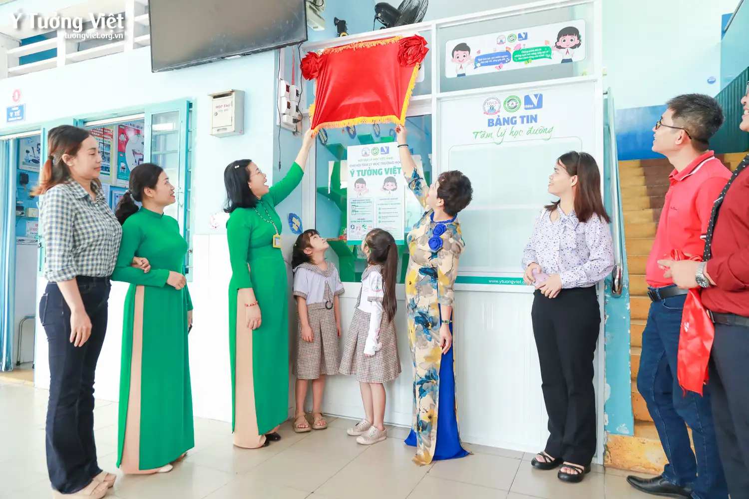 Dự án phát triển Tâm lý học đường 2024 – 2025 | Lễ khánh thành và trao tặng Phòng Tâm lý học đường trường TH Huỳnh Văn Chính