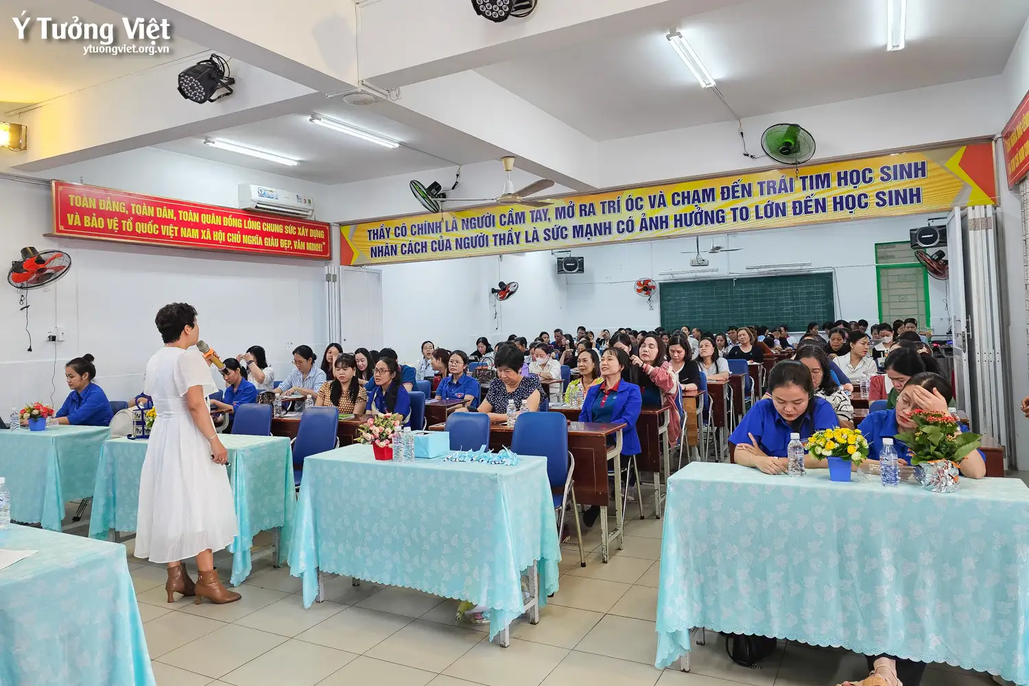 Khám phá bí mật đằng sau người giáo viên hạnh phúc cùng trường TH Lê Văn Tám