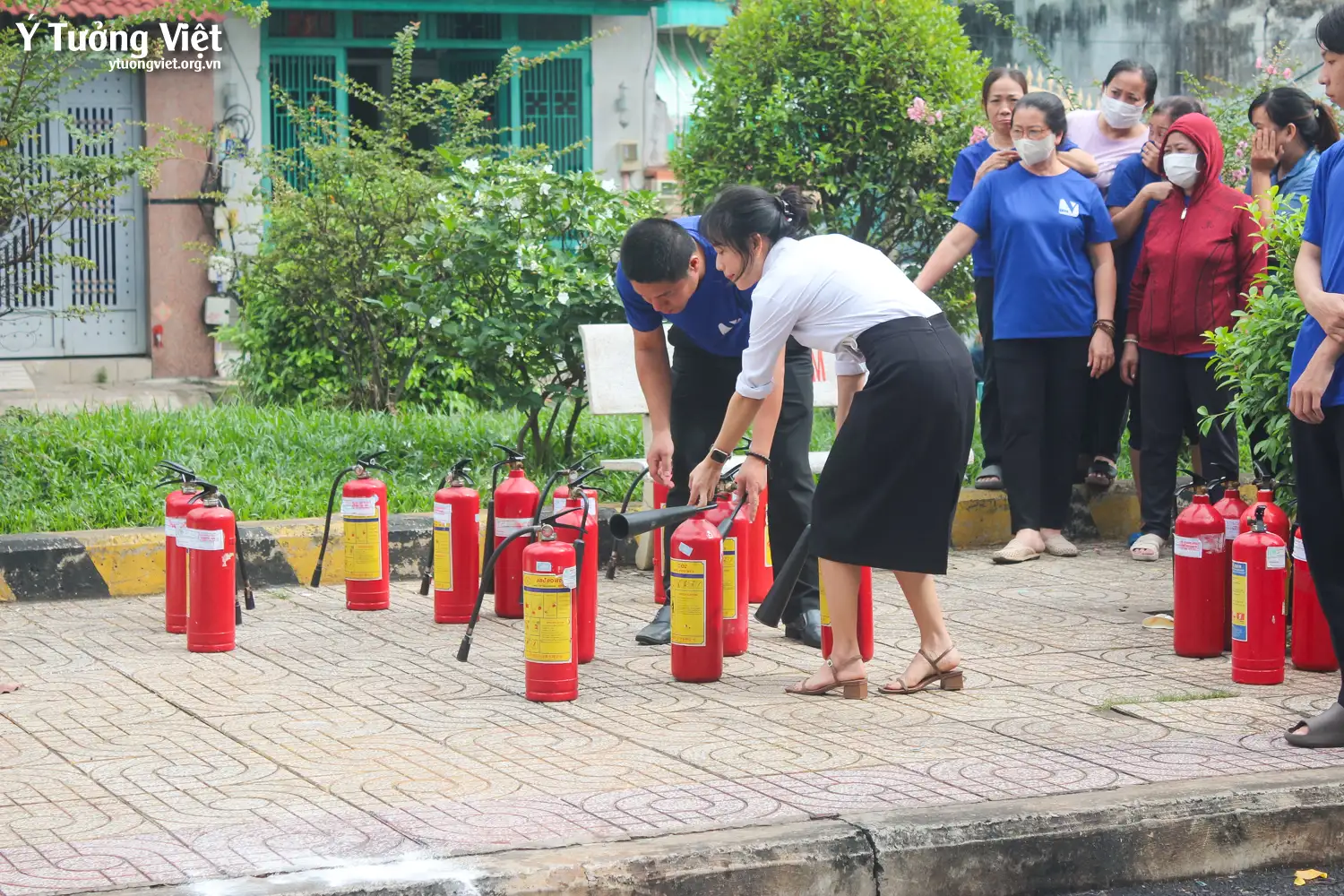 Tăng cường tập huấn kỹ năng “Phòng cháy chữa cháy” tại các cơ sở thuộc hệ thống giáo dục Ý Tưởng Việt