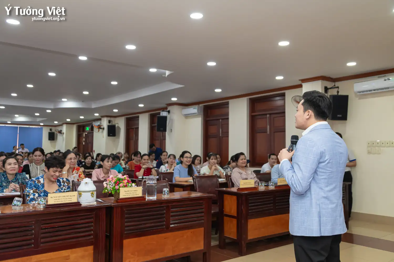 Ý Tưởng Việt đồng hành cùng Hội thảo “Trường học hạnh phúc” Ngành Giáo dục và Đào tạo Quận Tân Phú năm học 2024 – 2025