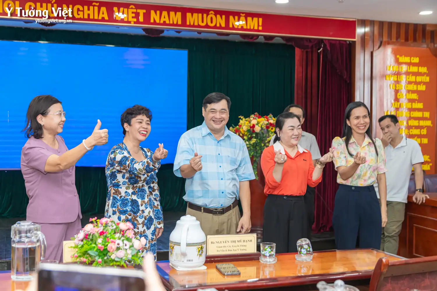 Ý Tưởng Việt đồng hành cùng Hội thảo “Trường học hạnh phúc” Ngành Giáo dục và Đào tạo Quận Tân Phú năm học 2024 – 2025