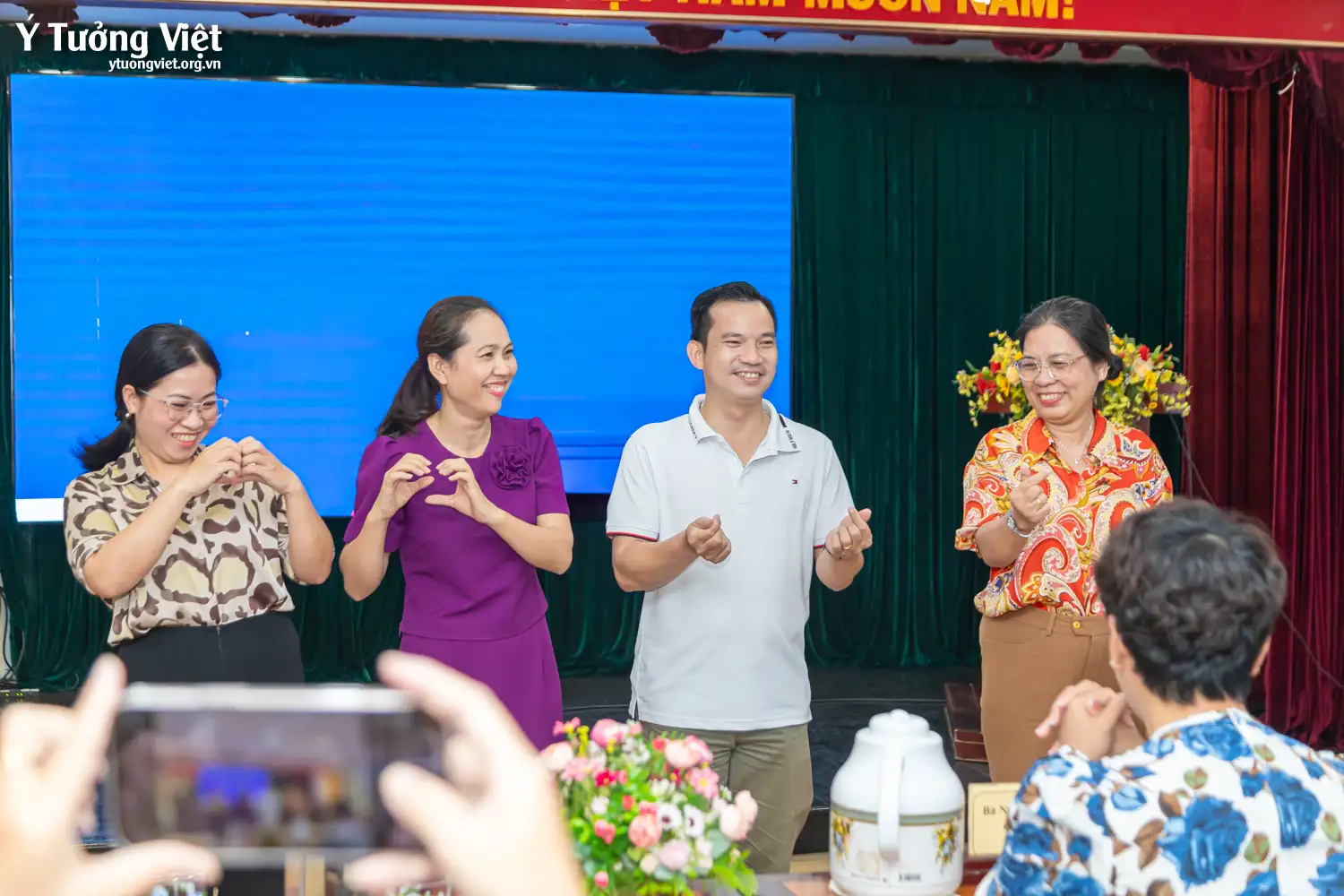 Ý Tưởng Việt đồng hành cùng Hội thảo “Trường học hạnh phúc” Ngành Giáo dục và Đào tạo Quận Tân Phú năm học 2024 – 2025
