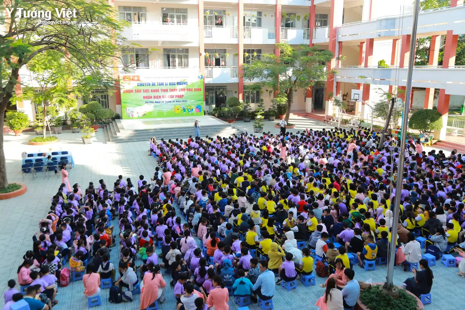 Dự án phát triển Tâm lý học đường 2024 – 2025 | Chuyên đề “Chăm sóc sức khoẻ tinh thần học sinh – Nhận diện & Giải pháp” Trường Tiểu học Tân Sơn Nhì