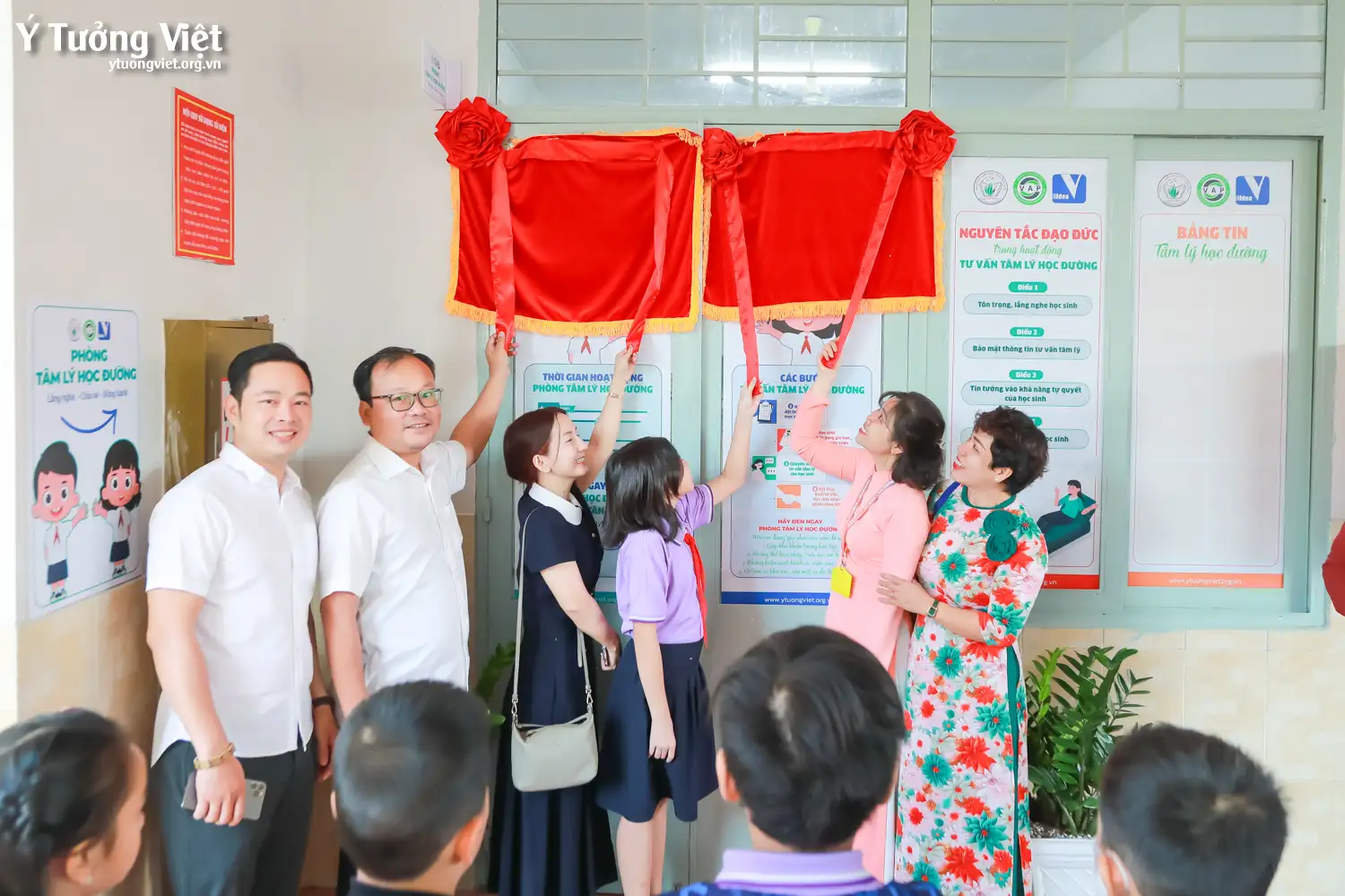 Dự án phát triển Tâm lý học đường 2024 – 2025 | Khánh thành và trao tặng Phòng Tâm lý học đường – Món quà ý nghĩa dành cho các bạn học sinh Trường Tiểu học Tân Sơn Nhì
