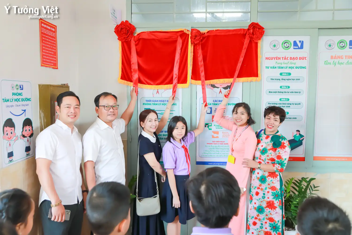 Dự án phát triển Tâm lý học đường 2024 – 2025 | Khánh thành và trao tặng Phòng Tâm lý học đường – Món quà ý nghĩa dành cho các bạn học sinh Trường Tiểu học Tân Sơn Nhì