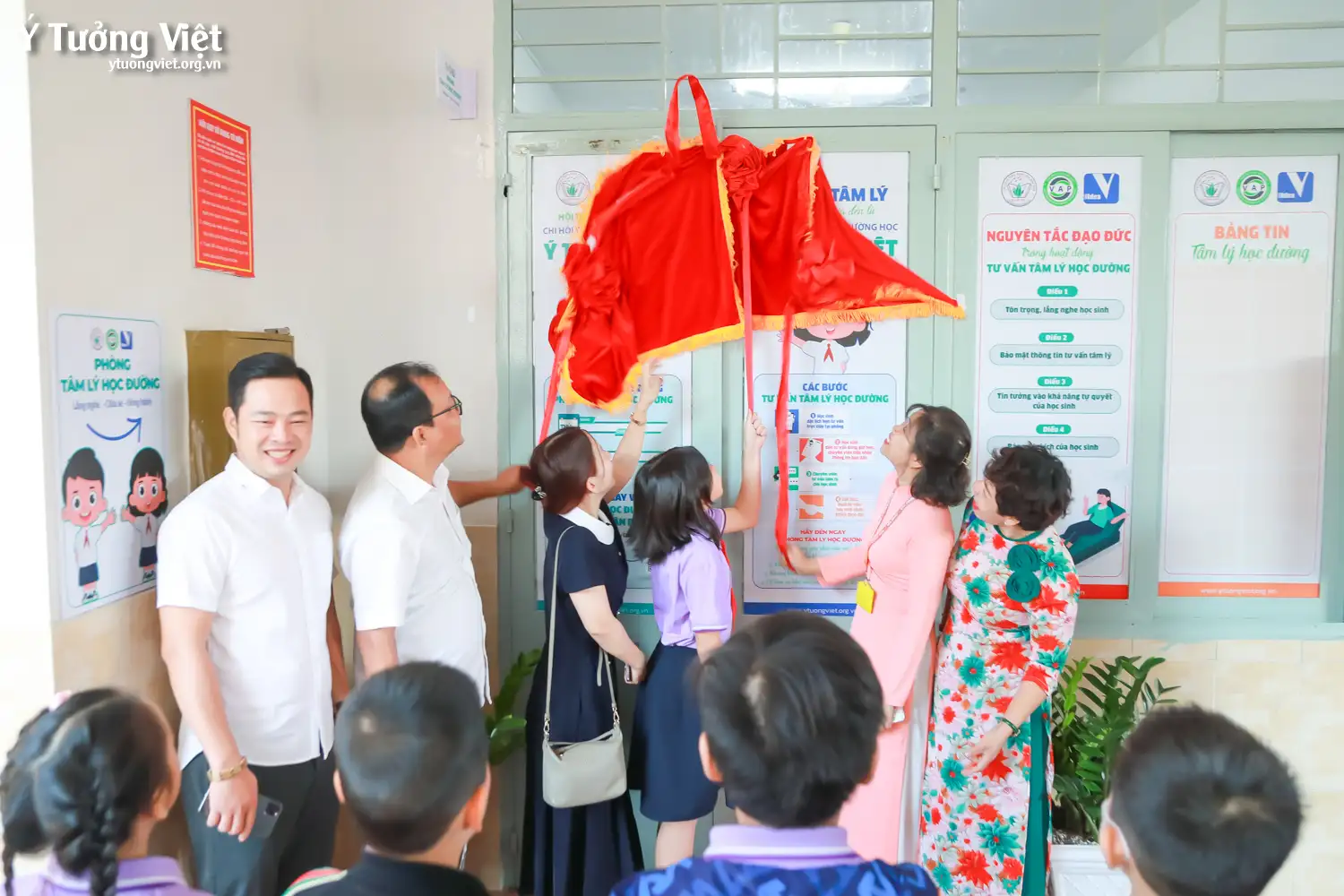 Dự án phát triển Tâm lý học đường 2024 – 2025 | Khánh thành và trao tặng Phòng Tâm lý học đường – Món quà ý nghĩa dành cho các bạn học sinh Trường Tiểu học Tân Sơn Nhì