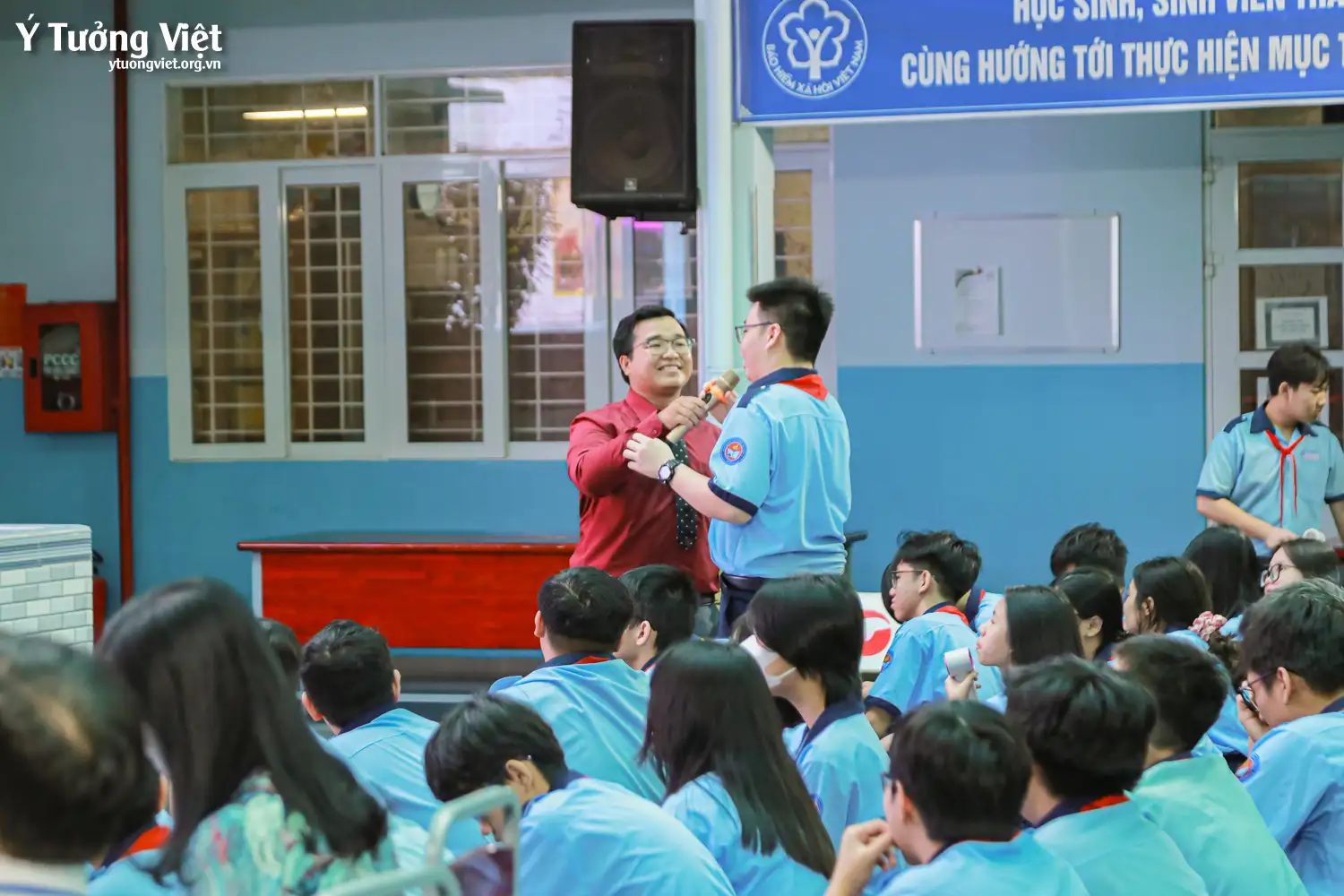 Lan toả giá trị “Sống có trách nhiệm” cùng các bạn học sinh THCS Bạch Đằng, THCS Đoàn Thị Điểm