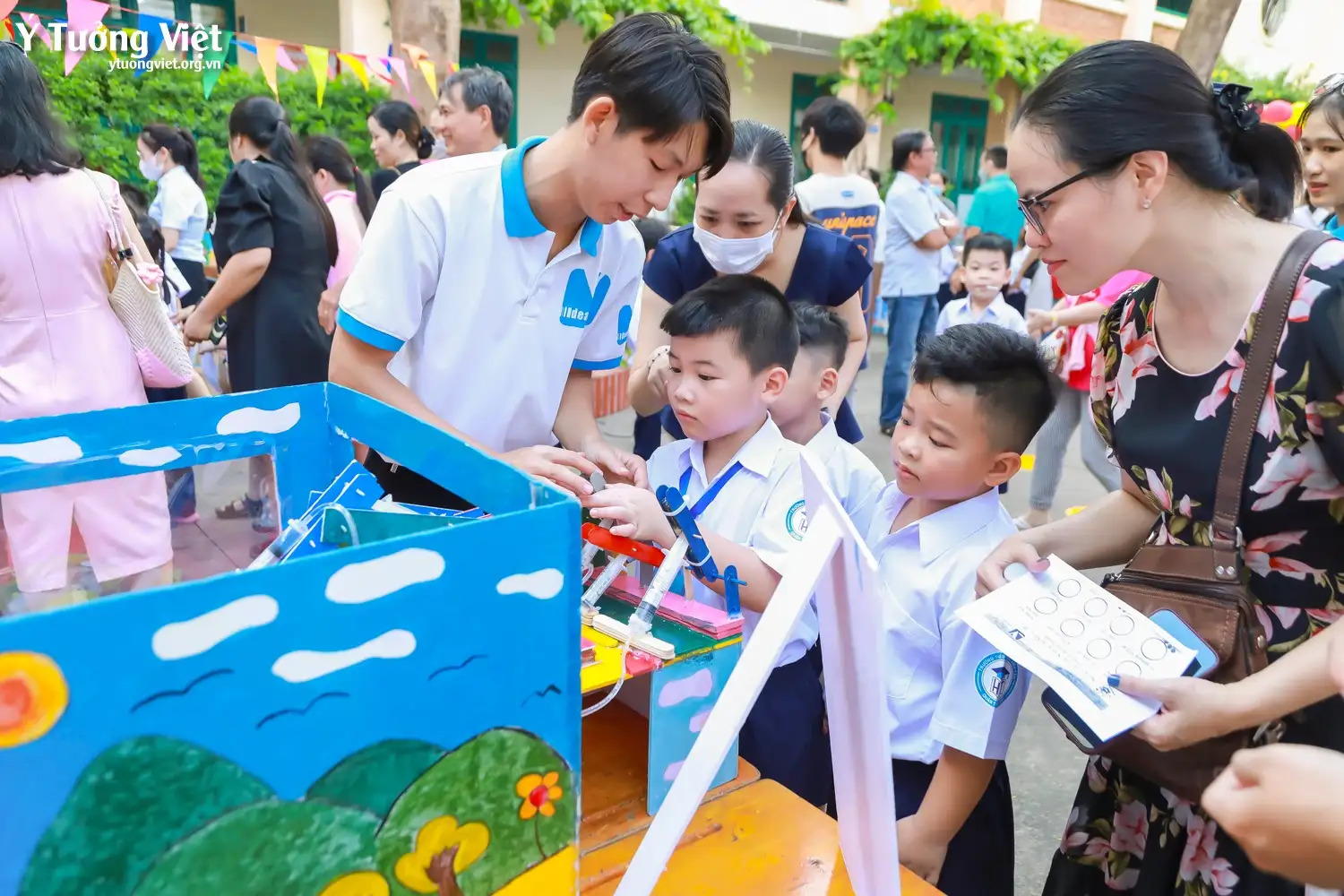 Chào mùa tựu trường 2024 – 2025 | Những khoảnh khắc “chào sân” đáng nhớ của các bạn học sinh lớp 1 trường TH Hiệp Tân – TH Lê Văn Tám – TH Phan Chu Trinh