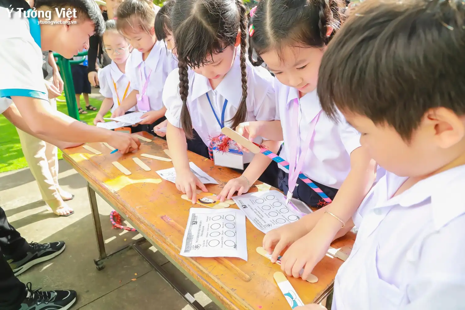 Chào mùa tựu trường 2024 – 2025 | Những khoảnh khắc “chào sân” đáng nhớ của các bạn học sinh lớp 1 trường TH Hiệp Tân – TH Lê Văn Tám – TH Phan Chu Trinh