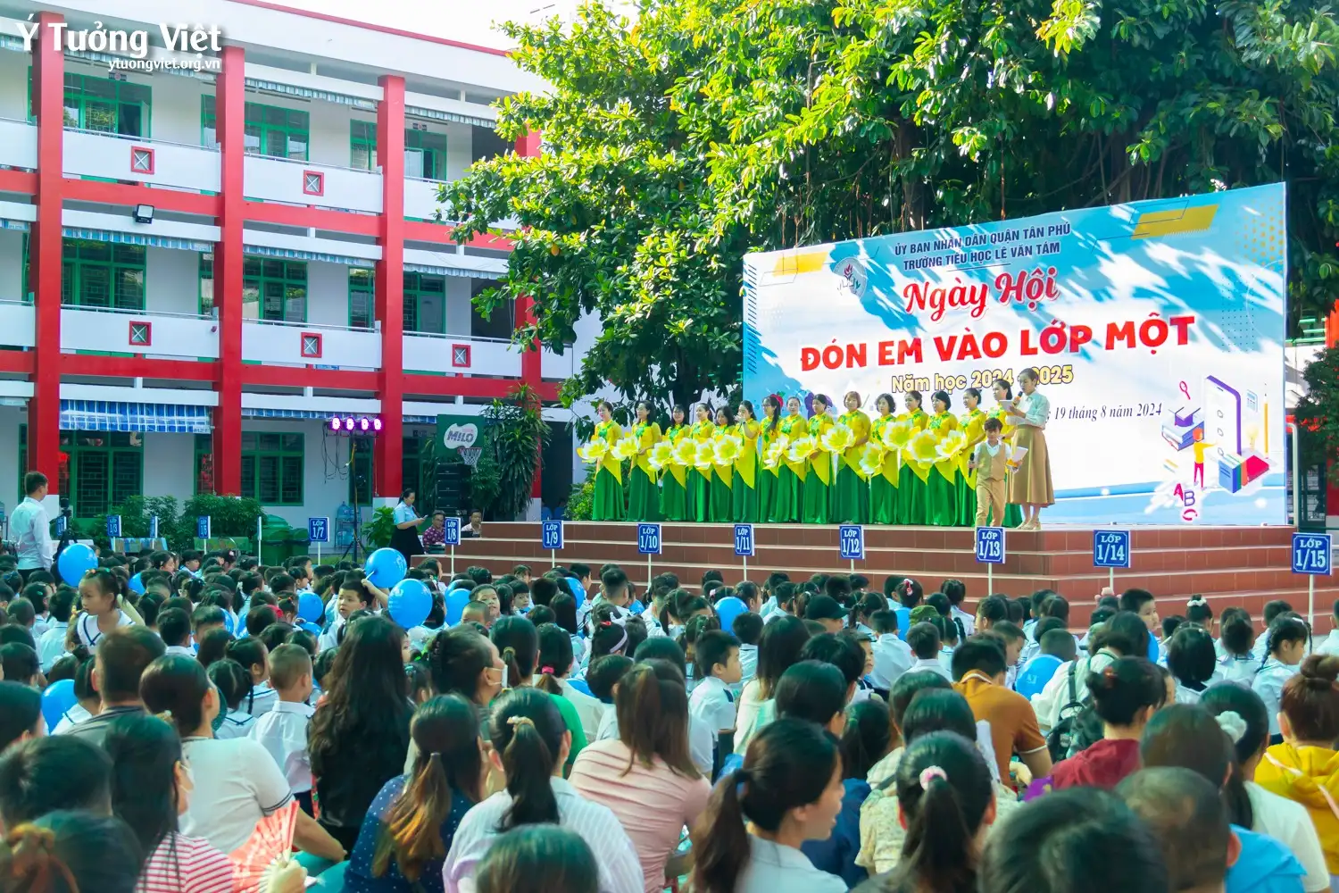 Chào mùa tựu trường 2024 – 2025 | Những khoảnh khắc “chào sân” đáng nhớ của các bạn học sinh lớp 1 trường TH Hiệp Tân – TH Lê Văn Tám – TH Phan Chu Trinh