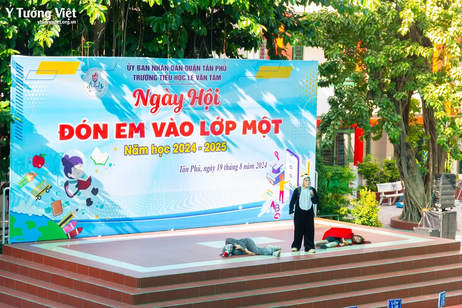 Chào mùa tựu trường 2024 – 2025 | Những khoảnh khắc “chào sân” đáng nhớ của các bạn học sinh lớp 1 trường TH Hiệp Tân – TH Lê Văn Tám – TH Phan Chu Trinh