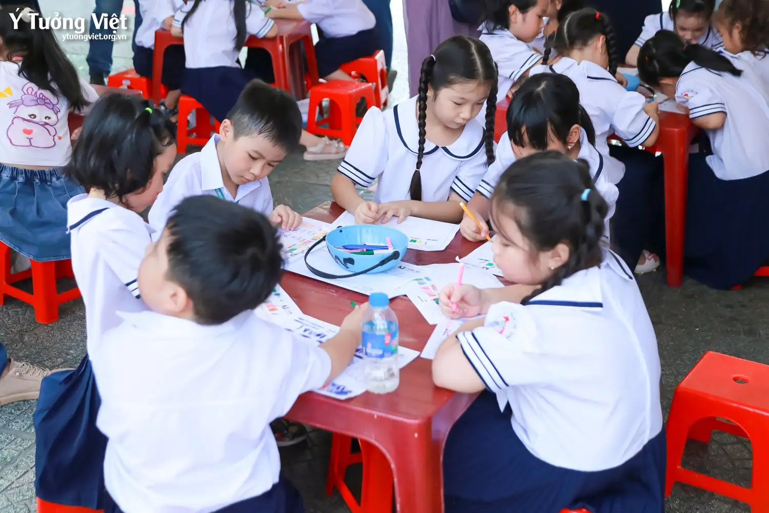 Chào mùa tựu trường 2024 – 2025 | Những khoảnh khắc “chào sân” đáng nhớ của các bạn học sinh lớp 1 trường TH Hiệp Tân – TH Lê Văn Tám – TH Phan Chu Trinh