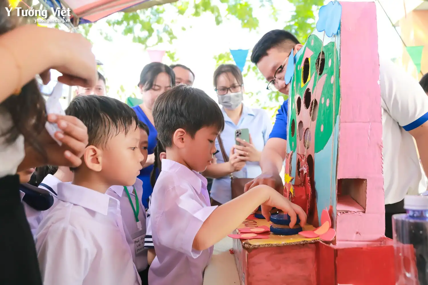 Chào mùa tựu trường 2024 – 2025 | Những khoảnh khắc “chào sân” đáng nhớ của các bạn học sinh lớp 1 trường TH Hiệp Tân – TH Lê Văn Tám – TH Phan Chu Trinh