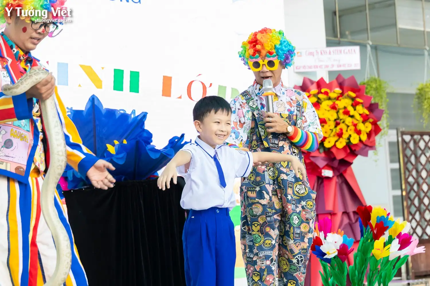 Chào mùa tựu trường 2024 – 2025 | Sân chơi trải nghiệm “Trường mới bạn mới” cùng các bạn nhỏ lớp 1 trường TH Tân Hương & TH Hồ Văn Cường