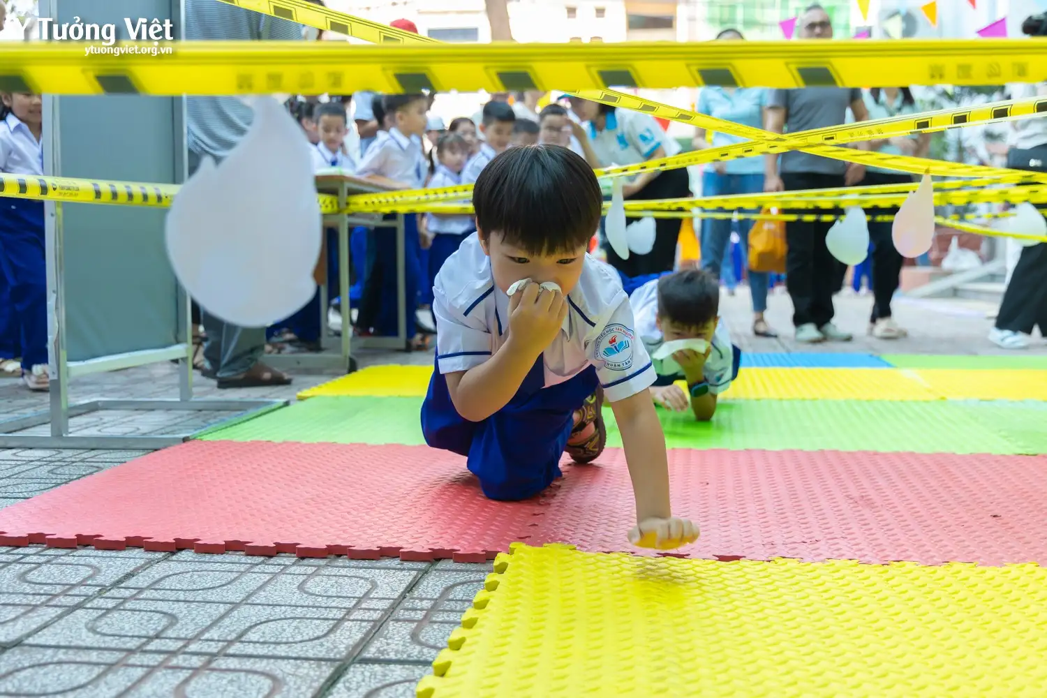 Chào mùa tựu trường 2024 – 2025 | Sân chơi trải nghiệm “Trường mới bạn mới” cùng các bạn nhỏ lớp 1 trường TH Tân Hương & TH Hồ Văn Cường