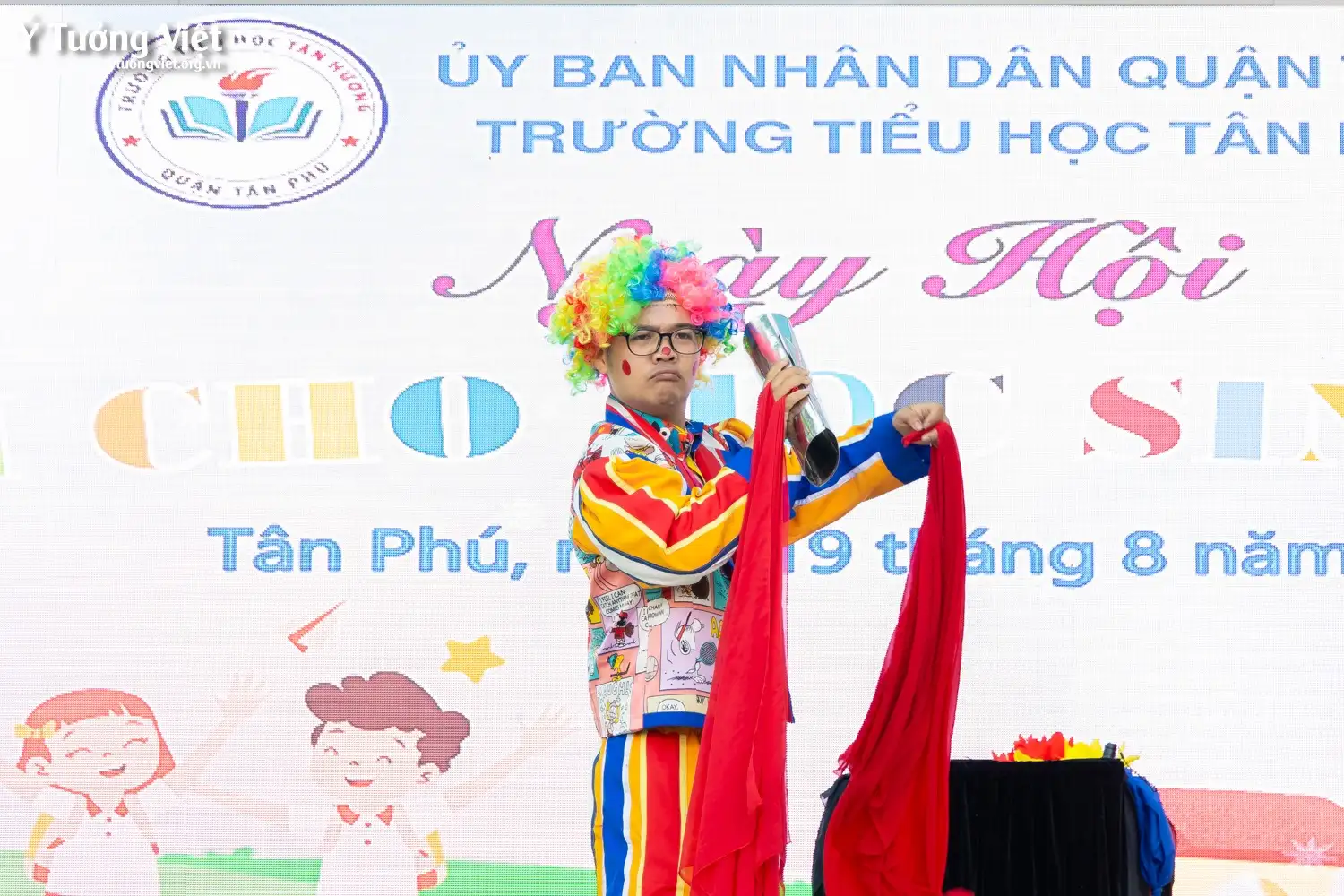 Chào mùa tựu trường 2024 – 2025 | Sân chơi trải nghiệm “Trường mới bạn mới” cùng các bạn nhỏ lớp 1 trường TH Tân Hương & TH Hồ Văn Cường