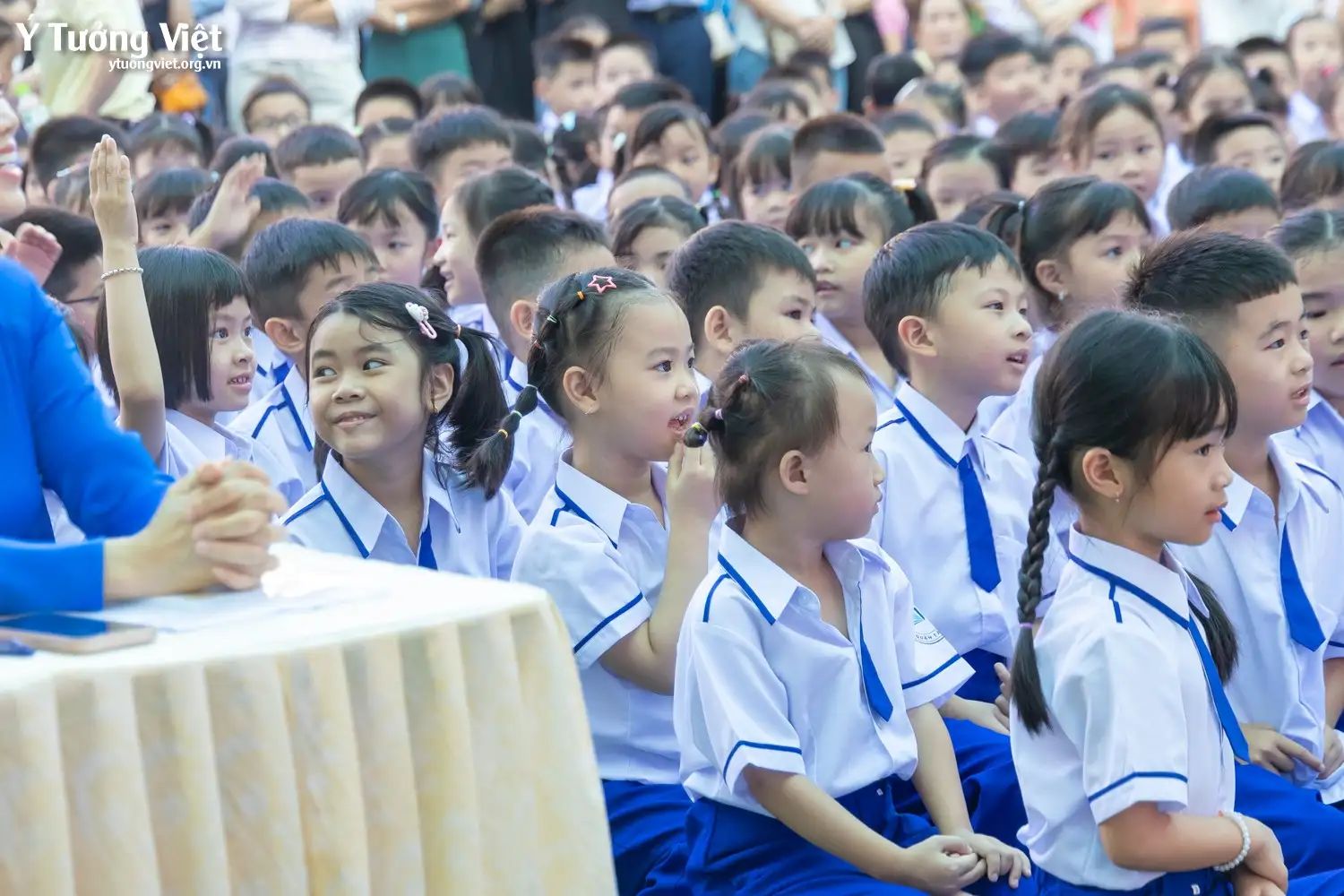 Chào mùa tựu trường 2024 – 2025 | Sân chơi trải nghiệm “Trường mới bạn mới” cùng các bạn nhỏ lớp 1 trường TH Tân Hương & TH Hồ Văn Cường