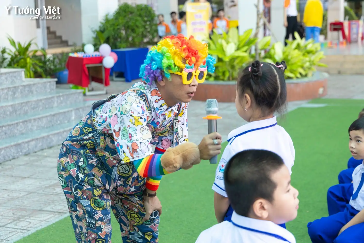 Chào mùa tựu trường 2024 – 2025 | Sân chơi trải nghiệm “Trường mới bạn mới” cùng các bạn nhỏ lớp 1 trường TH Tân Hương & TH Hồ Văn Cường