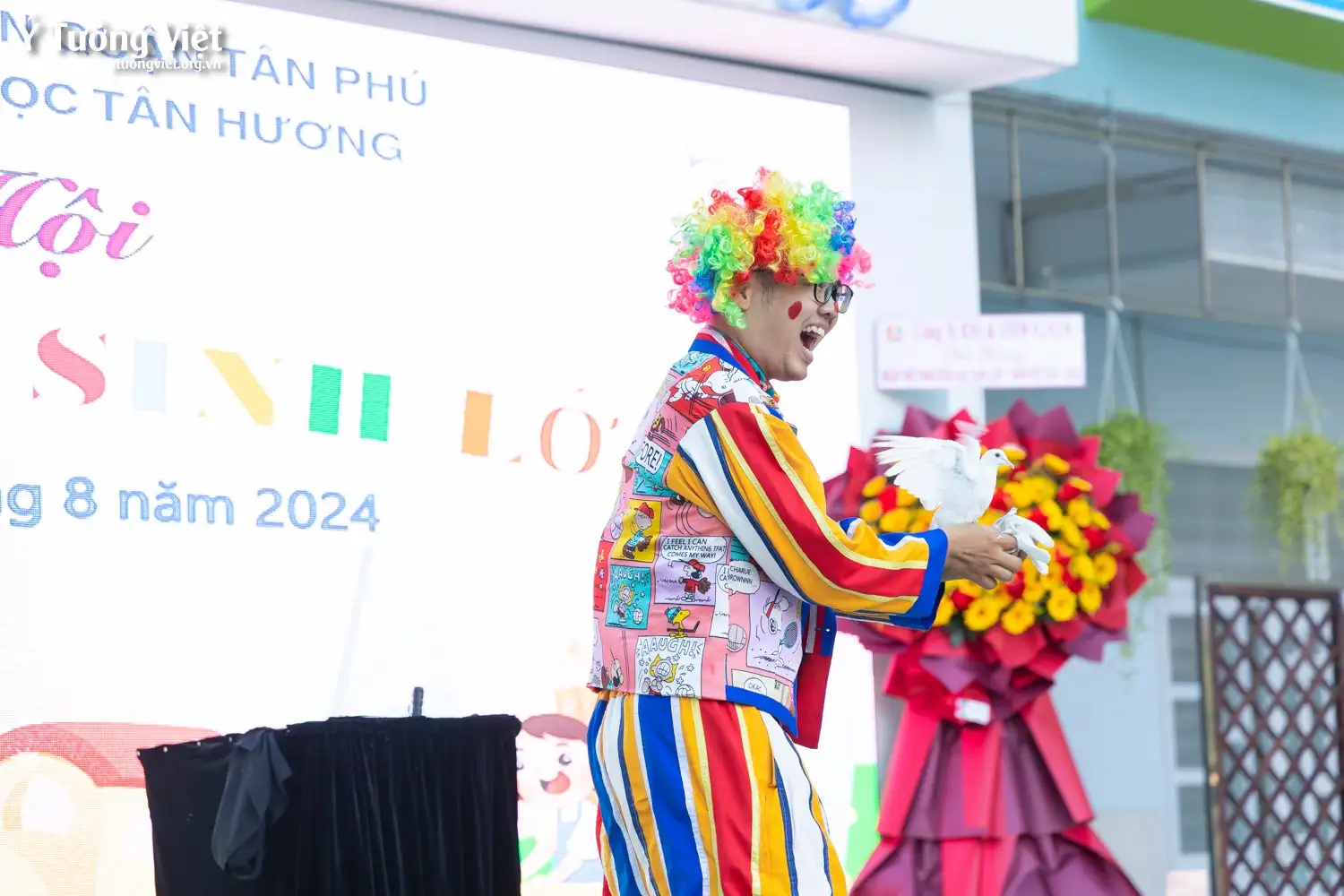 Chào mùa tựu trường 2024 – 2025 | Sân chơi trải nghiệm “Trường mới bạn mới” cùng các bạn nhỏ lớp 1 trường TH Tân Hương & TH Hồ Văn Cường