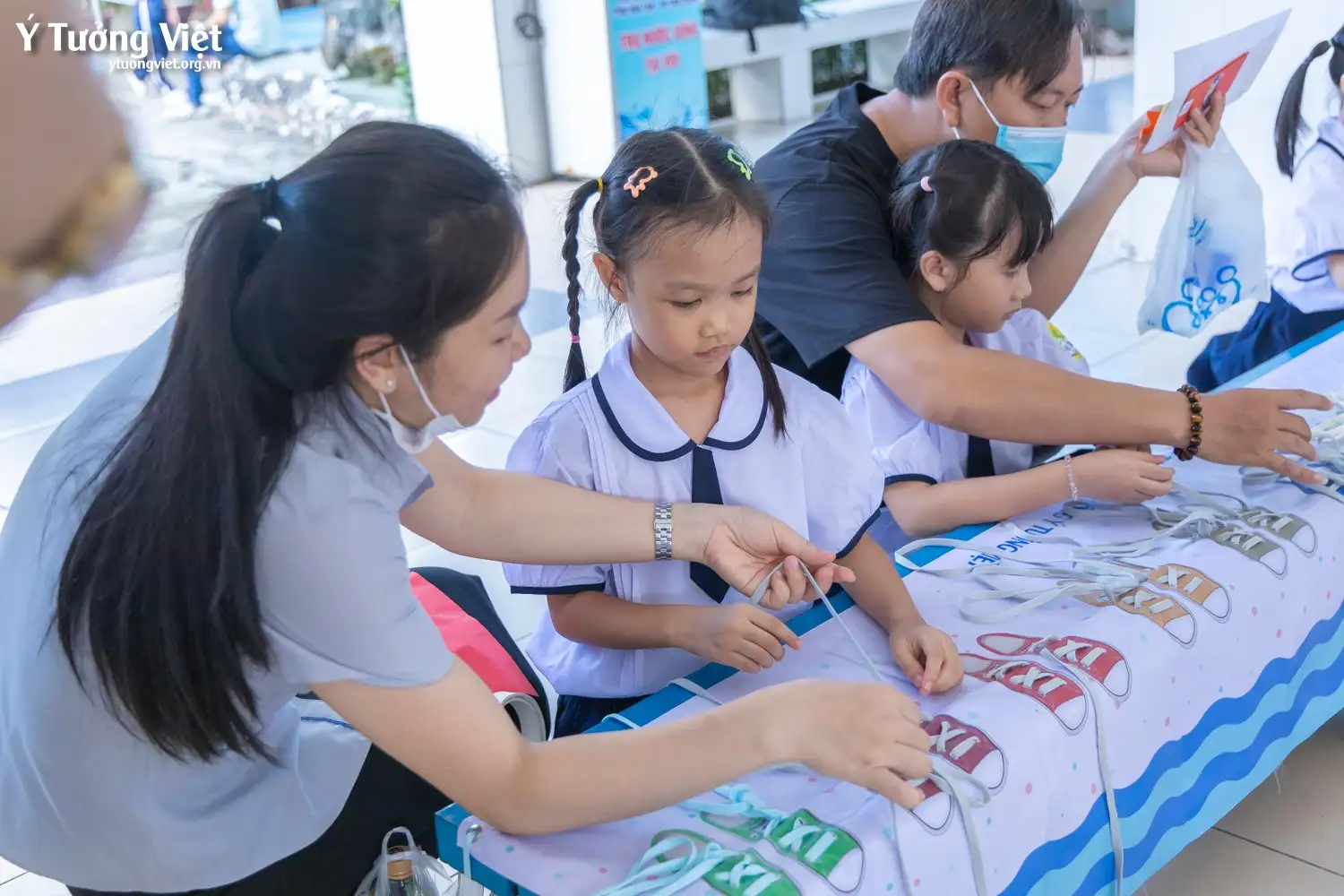 Chào mùa tựu trường 2024 – 2025 | Sân chơi trải nghiệm “Trường mới bạn mới” cùng các bạn nhỏ lớp 1 trường TH Tân Hương & TH Hồ Văn Cường