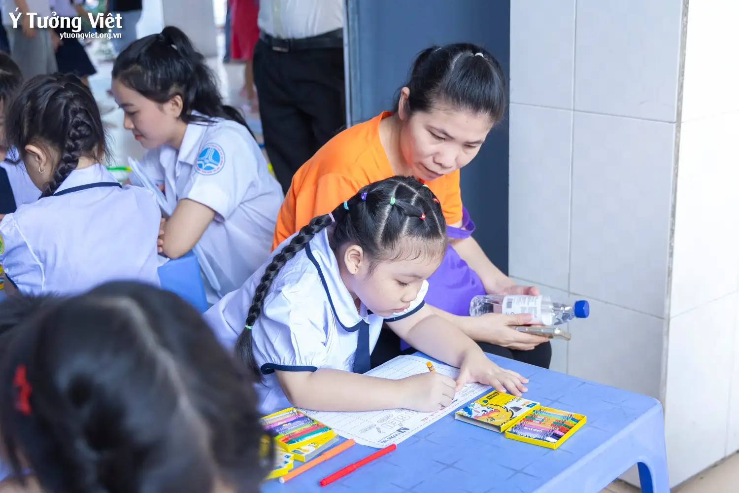 Chào mùa tựu trường 2024 – 2025 | Sân chơi trải nghiệm “Trường mới bạn mới” cùng các bạn nhỏ lớp 1 trường TH Tân Hương & TH Hồ Văn Cường