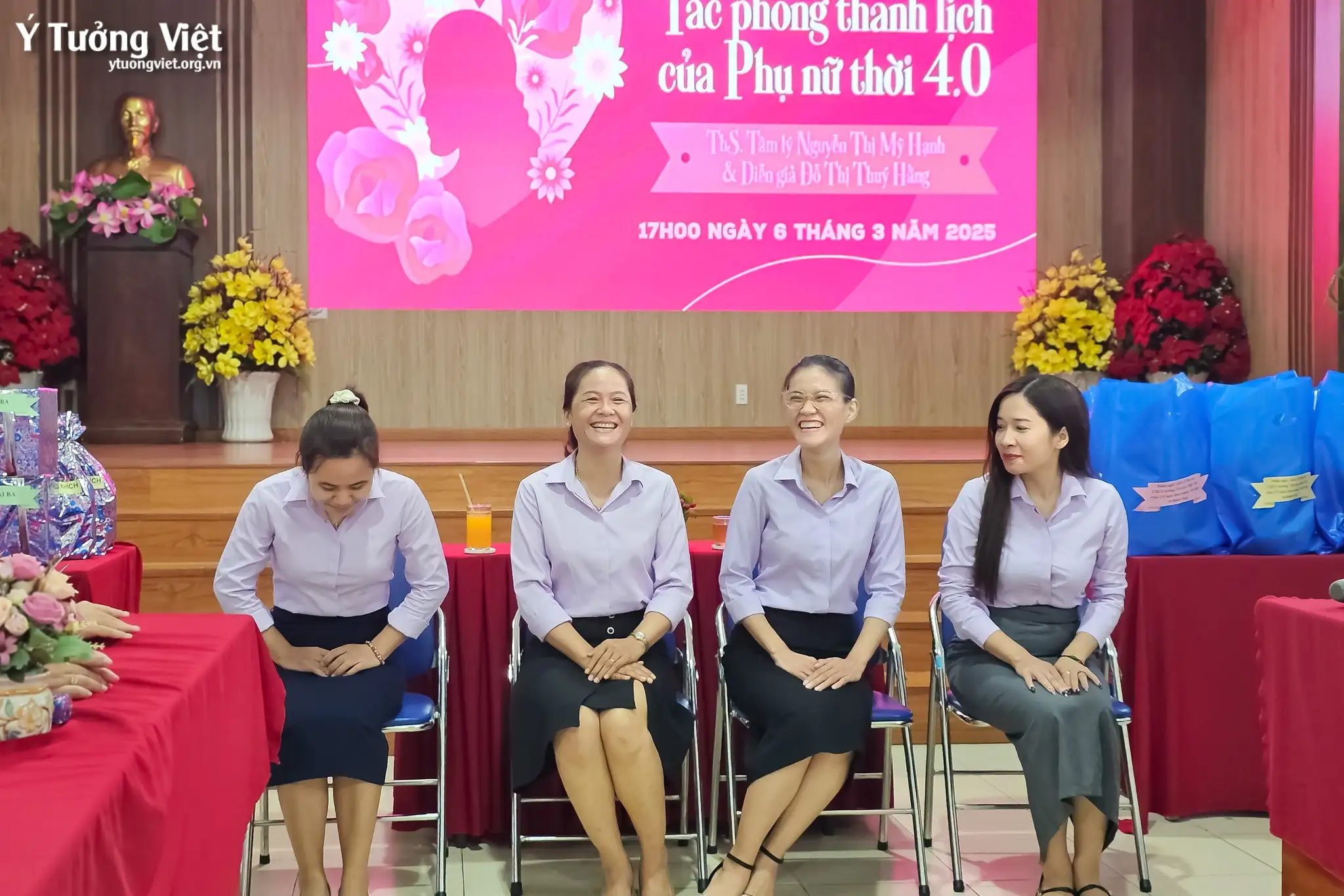 Chuyên đề “Tác phong thanh lịch của phụ nữ thời 4.0” – Khi phong thái tạo nên dấu ấn – Trường TH Hiệp Tân