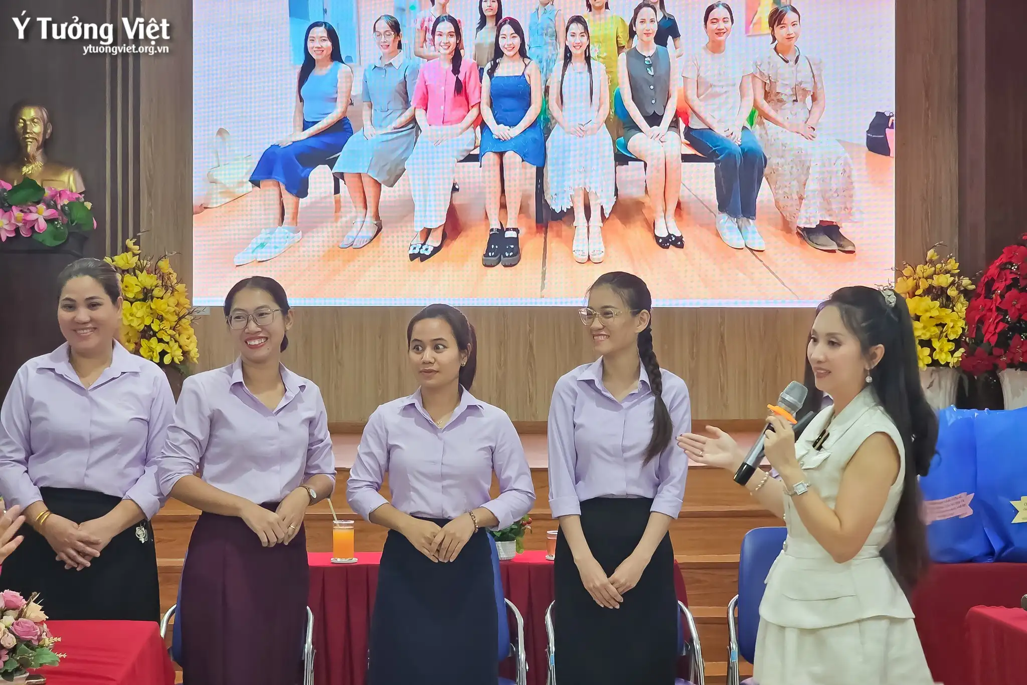 Chuyên đề “Tác phong thanh lịch của phụ nữ thời 4.0” – Khi phong thái tạo nên dấu ấn – Trường TH Hiệp Tân