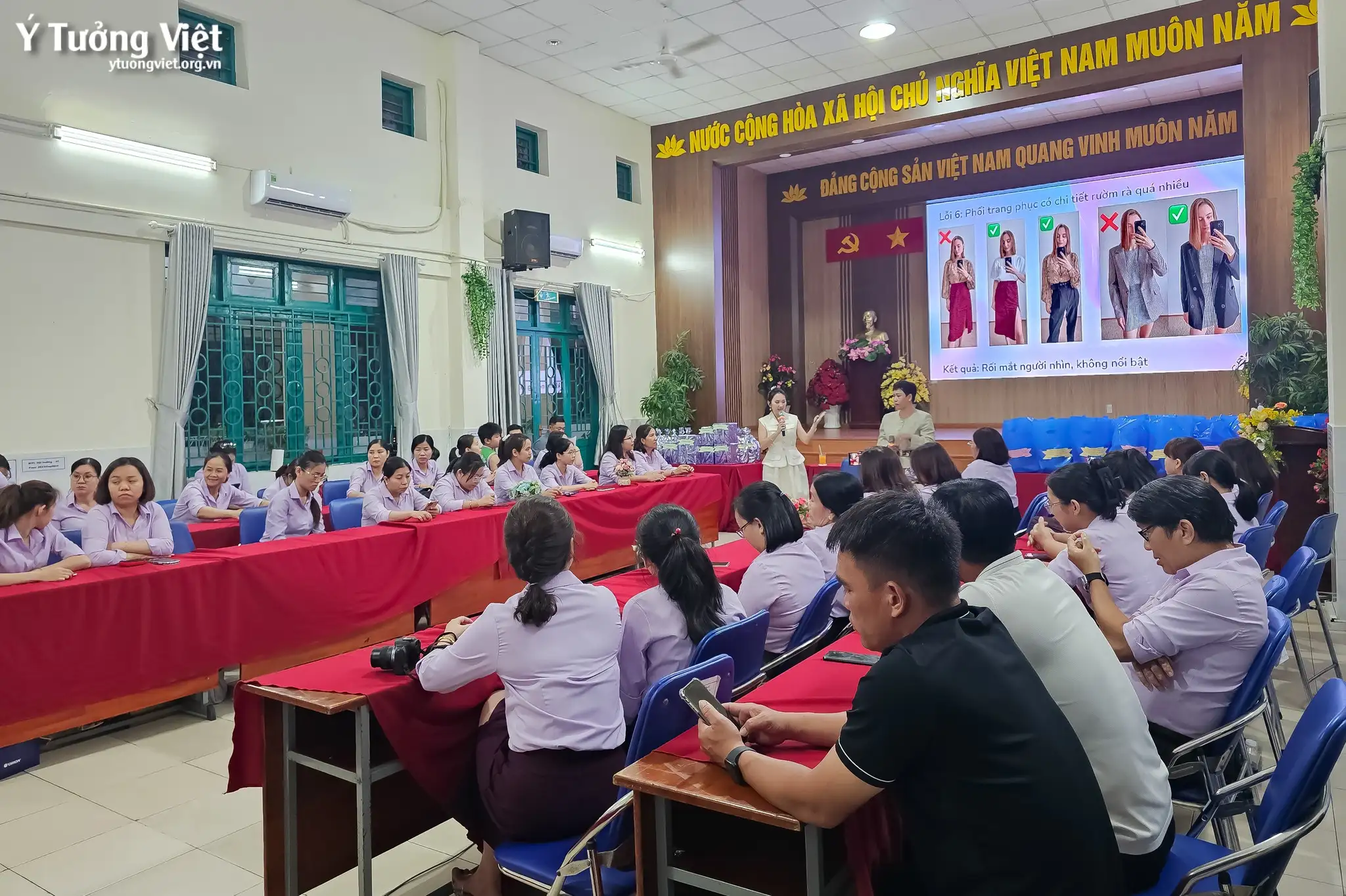 Chuyên đề “Tác phong thanh lịch của phụ nữ thời 4.0” – Khi phong thái tạo nên dấu ấn – Trường TH Hiệp Tân