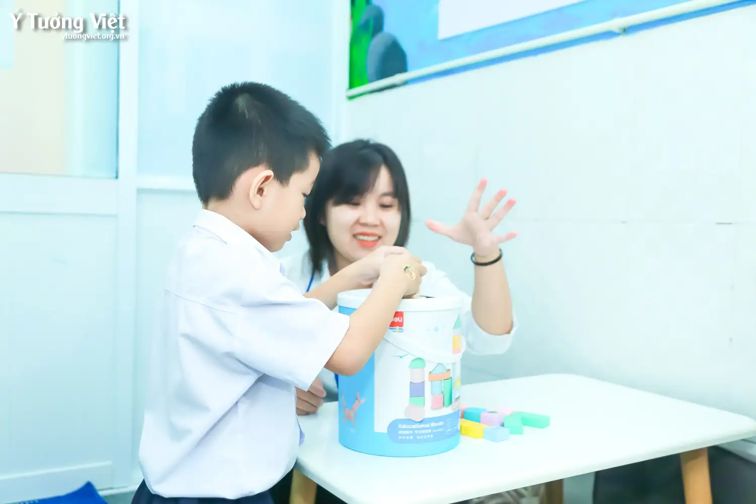 Dự án phát triển Tâm lý học đường 2024 – 2025 | Ghé thăm Phòng Tâm lý học đường trường TH Hiệp Tân – Khám phá thế giới nội tâm qua liệu pháp trò chơi