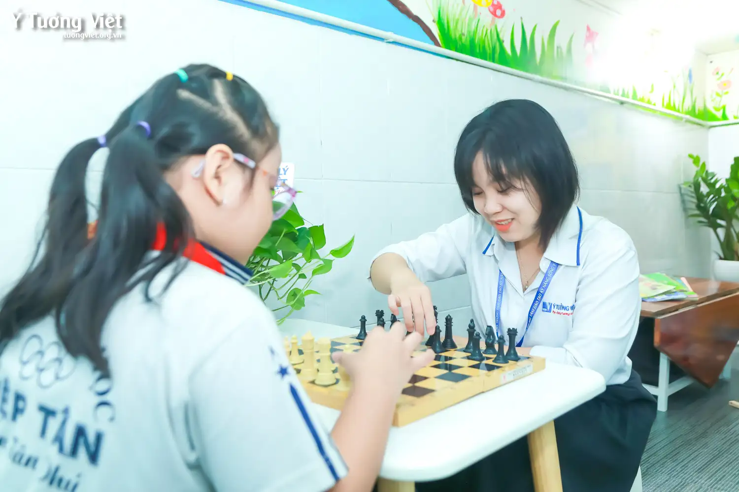 Dự án phát triển Tâm lý học đường 2024 – 2025 | Ghé thăm Phòng Tâm lý học đường trường TH Hiệp Tân – Khám phá thế giới nội tâm qua liệu pháp trò chơi