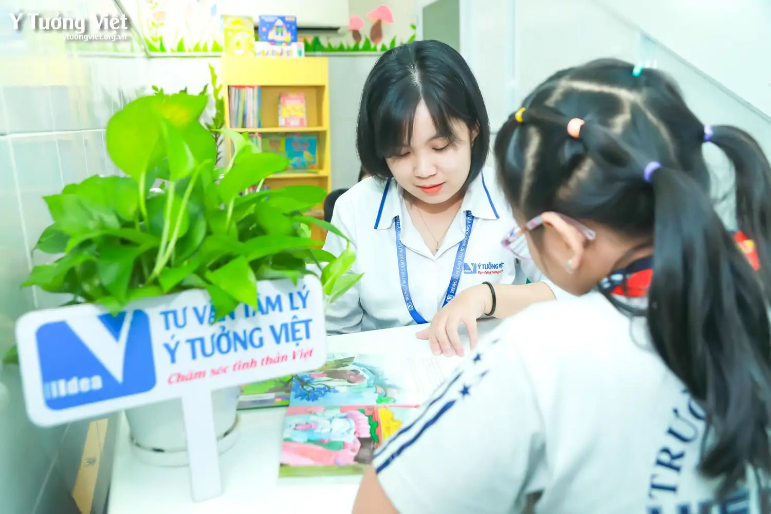 Dự án phát triển Tâm lý học đường 2024 – 2025 | Ghé thăm Phòng Tâm lý học đường trường TH Hiệp Tân – Khám phá thế giới nội tâm qua liệu pháp trò chơi
