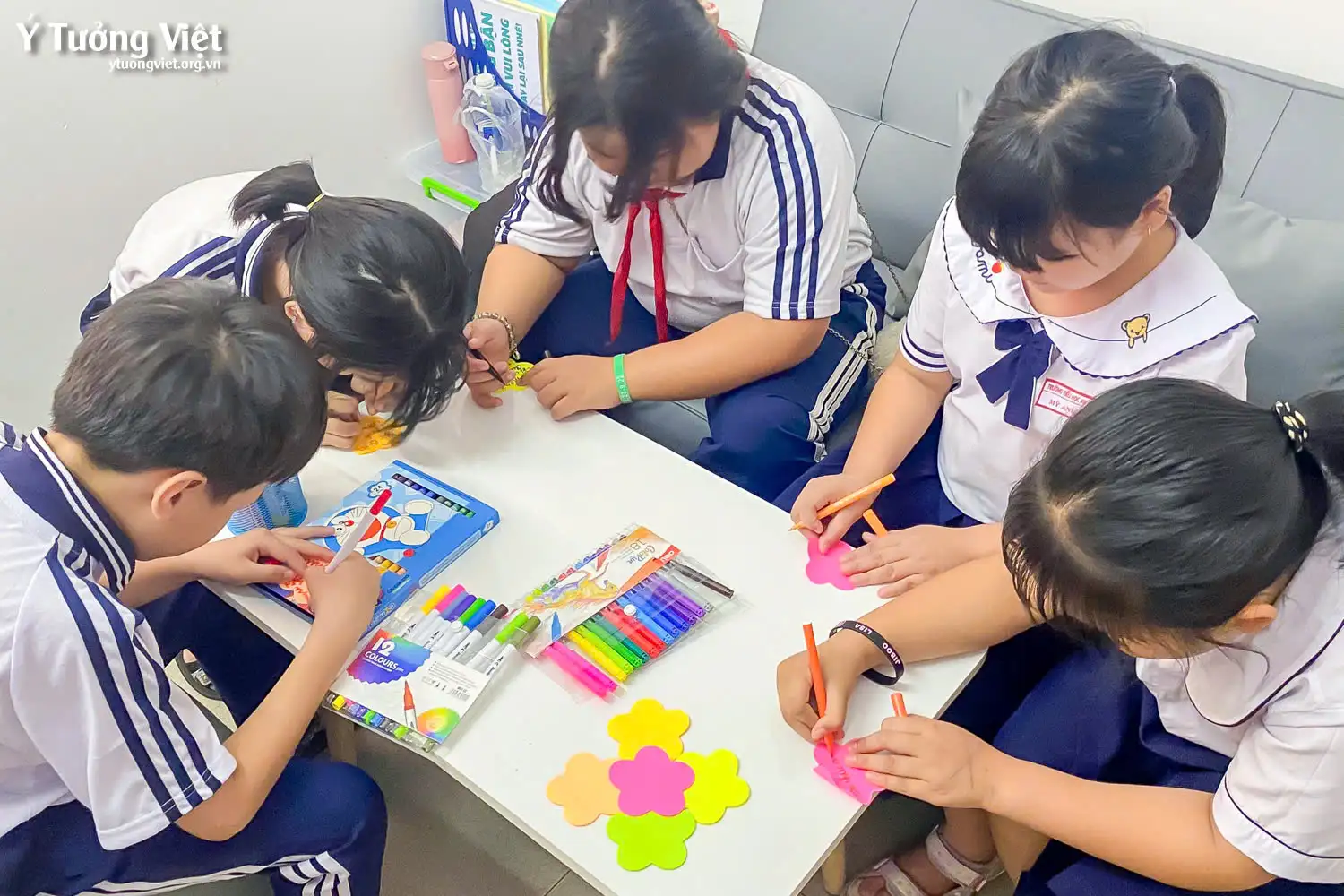 Dự án phát triển Tâm lý học đường 2024 – 2025 | Phòng Tâm lý học đường trường An Phong – Khai xuân cùng “hoa xuân”, mong yêu thương “đâm chồi nảy lộc”