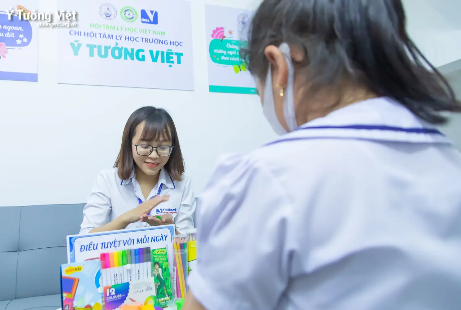 Dự án phát triển Tâm lý học đường 2024 – 2025 | Phòng Tâm lý học đường trường An Phong – Khai xuân cùng “hoa xuân”, mong yêu thương “đâm chồi nảy lộc”