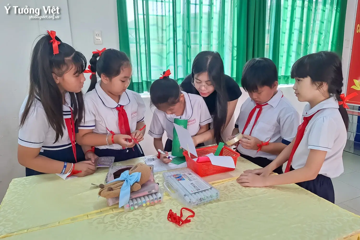 Lớp học mở STEM TH An Phong – Để ba mẹ hiểu con thêm một chút cùng những trải nghiệm học tập mới mẻ