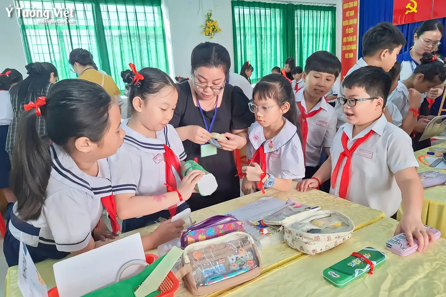 Lớp học mở STEM TH An Phong – Để ba mẹ hiểu con thêm một chút cùng những trải nghiệm học tập mới mẻ
