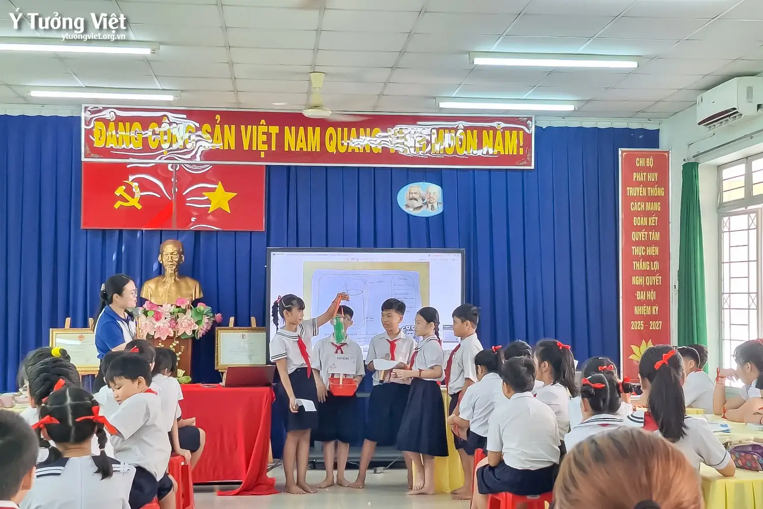 Lớp học mở STEM TH An Phong – Để ba mẹ hiểu con thêm một chút cùng những trải nghiệm học tập mới mẻ