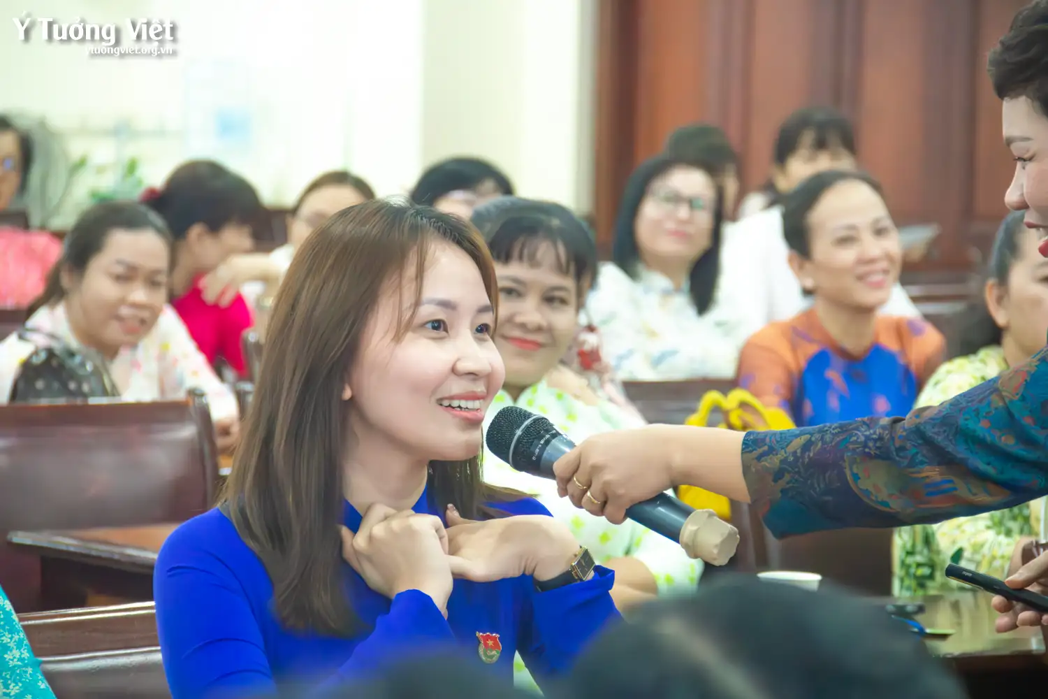 Tháng 3 yêu thương cùng các cán bộ nữ chủ chốt quận Tân Phú trong talkshow “Nghệ thuật cân bằng công việc và cuộc sống”