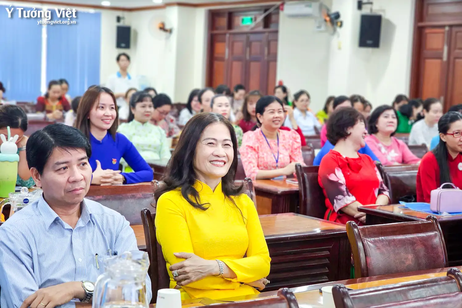 Tháng 3 yêu thương cùng các cán bộ nữ chủ chốt quận Tân Phú trong talkshow “Nghệ thuật cân bằng công việc và cuộc sống”