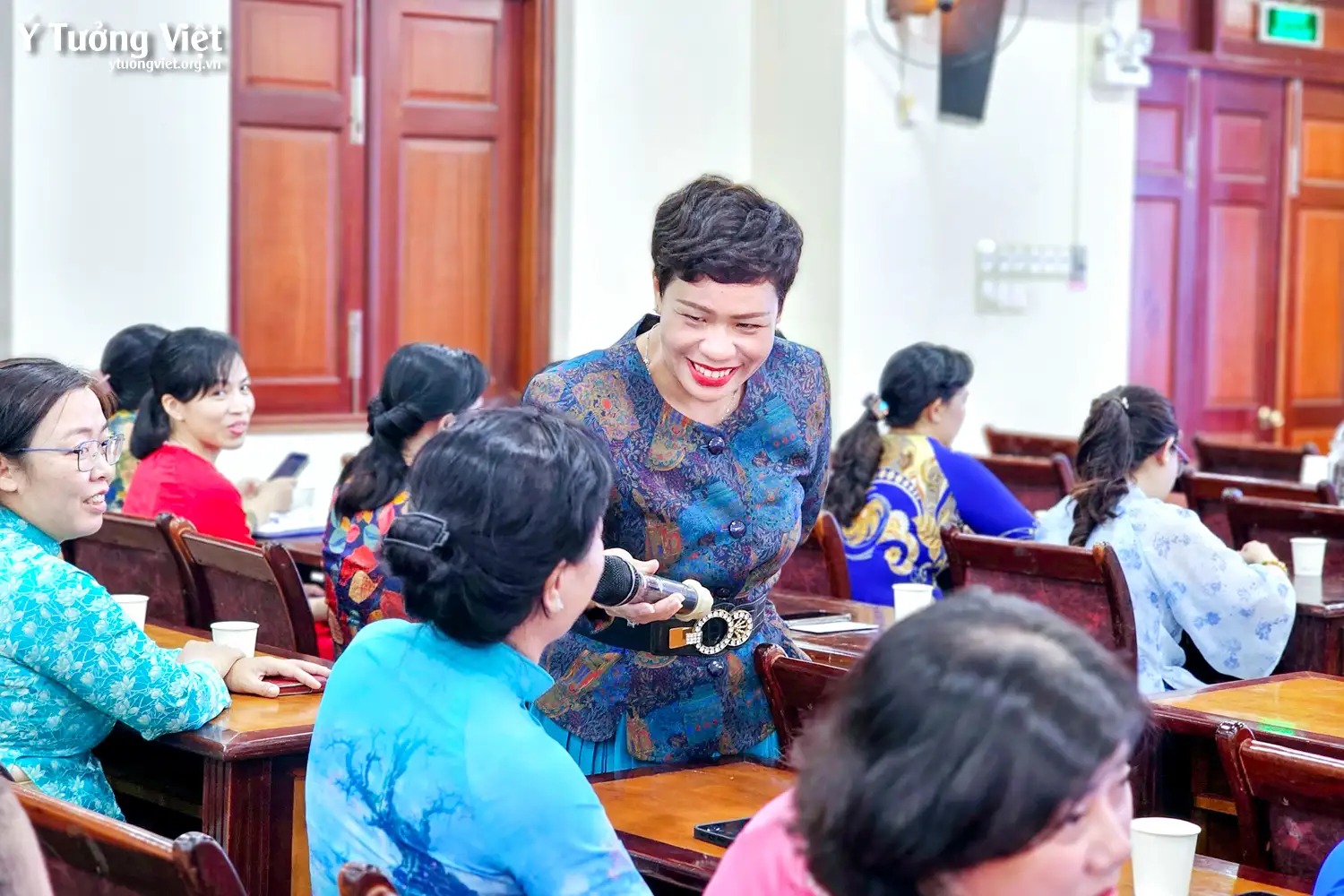 Tháng 3 yêu thương cùng các cán bộ nữ chủ chốt quận Tân Phú trong talkshow “Nghệ thuật cân bằng công việc và cuộc sống”