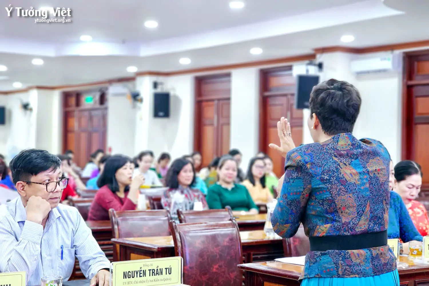 Tháng 3 yêu thương cùng các cán bộ nữ chủ chốt quận Tân Phú trong talkshow “Nghệ thuật cân bằng công việc và cuộc sống”