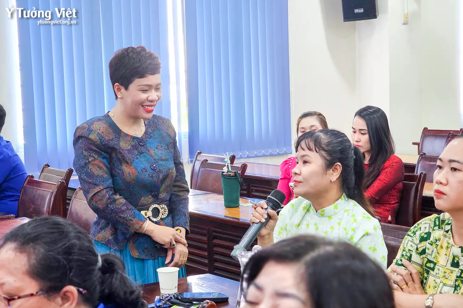 Tháng 3 yêu thương cùng các cán bộ nữ chủ chốt quận Tân Phú trong talkshow “Nghệ thuật cân bằng công việc và cuộc sống”