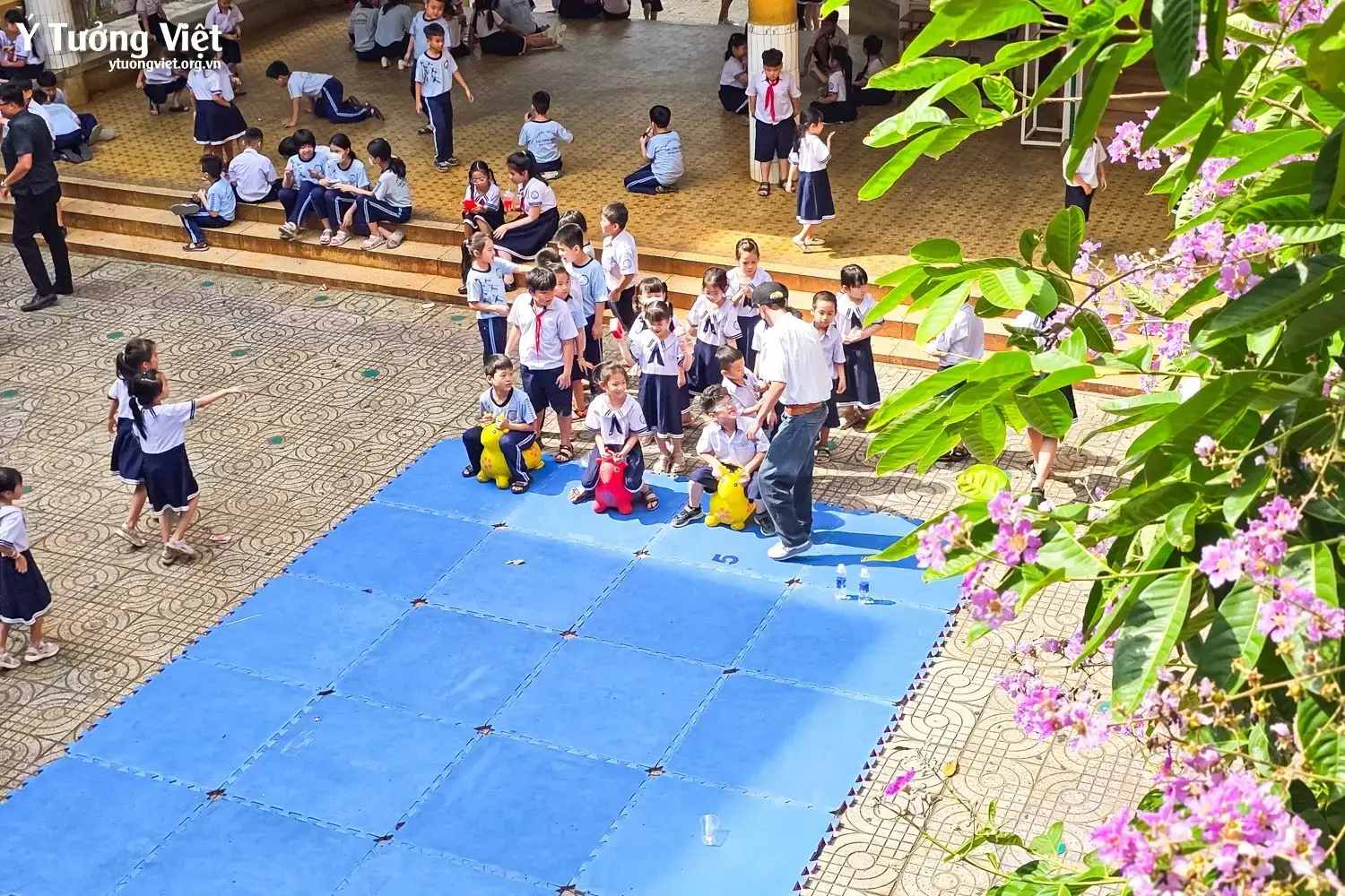 Vui học kỹ năng – Nhớ ơn nguồn cội cùng Lễ Giỗ Tổ Hùng Vương Trường TH Lạc Long Quân