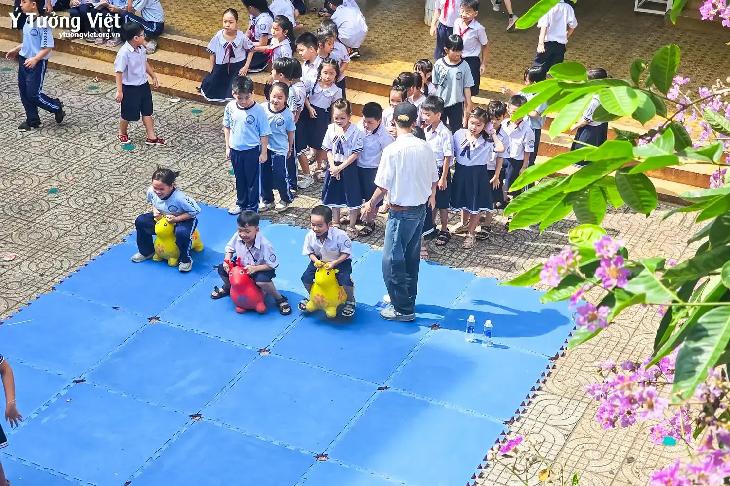Vui học kỹ năng – Nhớ ơn nguồn cội cùng Lễ Giỗ Tổ Hùng Vương Trường TH Lạc Long Quân