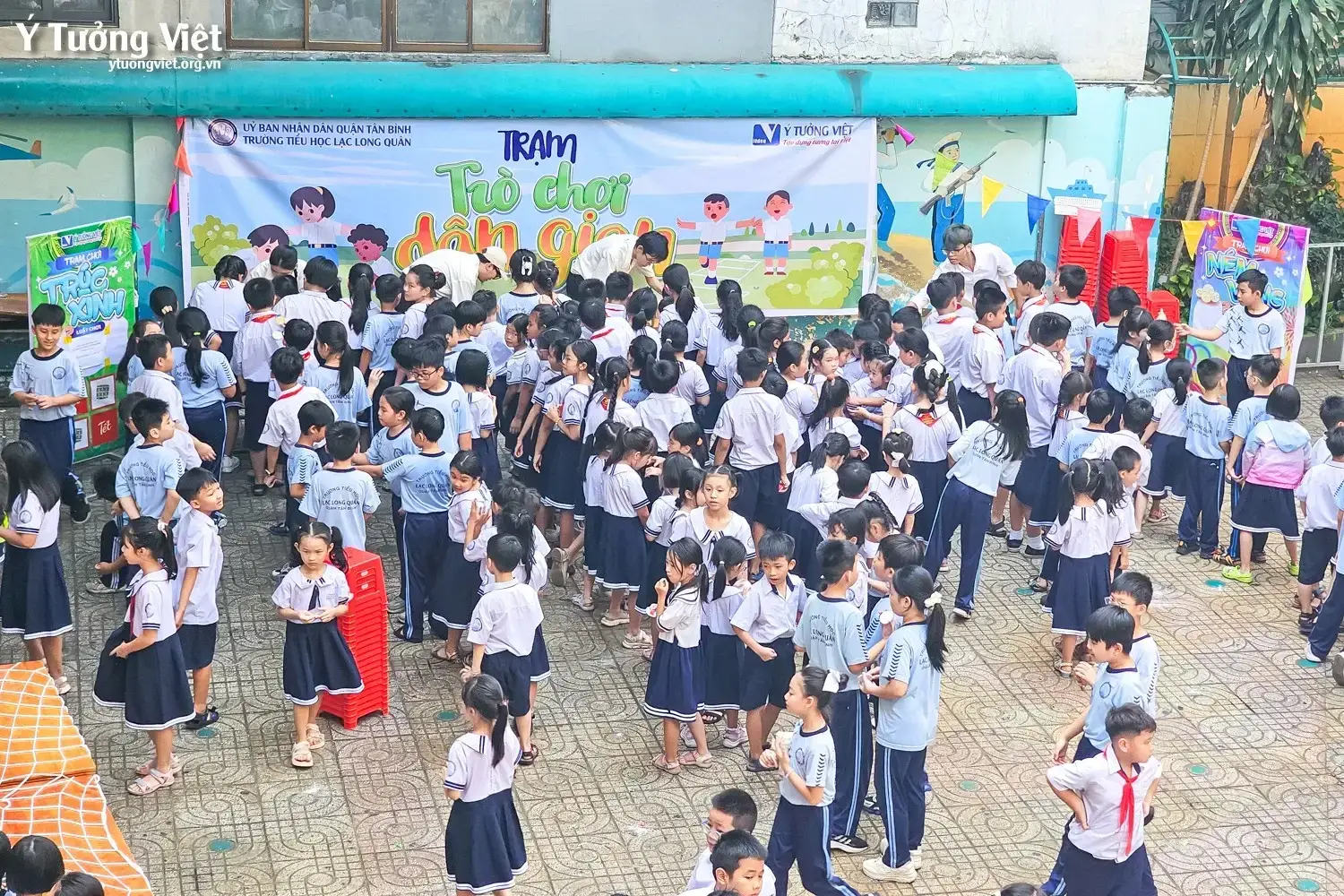 Vui học kỹ năng – Nhớ ơn nguồn cội cùng Lễ Giỗ Tổ Hùng Vương Trường TH Lạc Long Quân