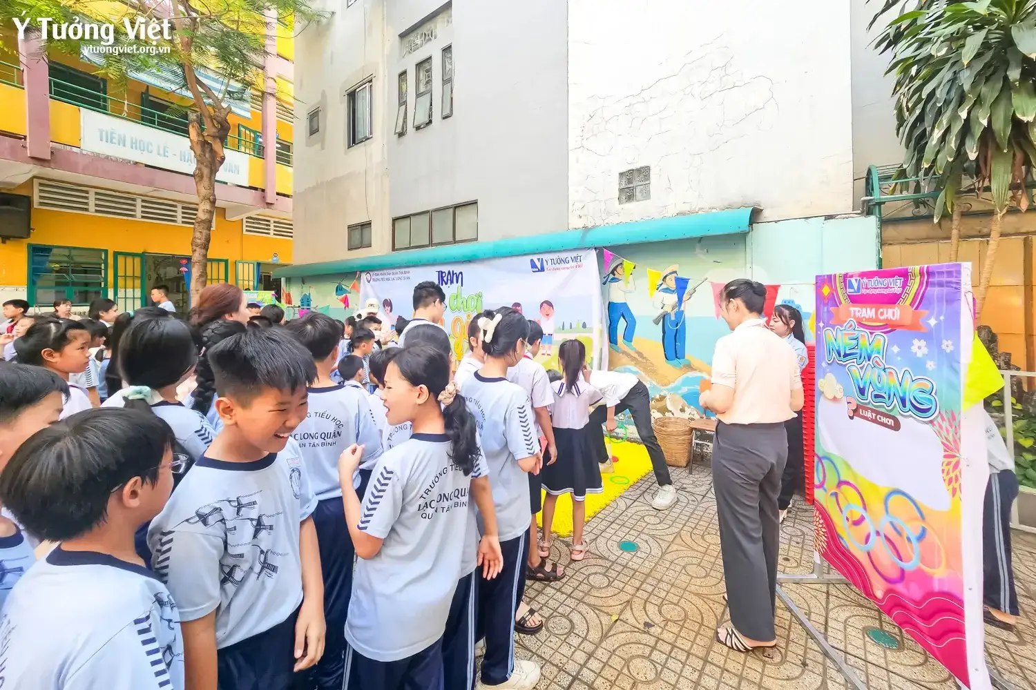 Vui học kỹ năng – Nhớ ơn nguồn cội cùng Lễ Giỗ Tổ Hùng Vương Trường TH Lạc Long Quân